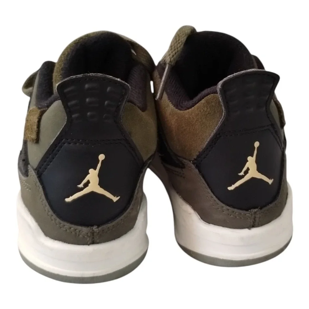 Air Jordan 4 Craft Medium Olive‎ Pre School FB9929-200 Little Kids PS Sz 11C